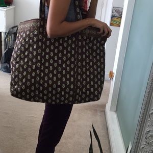 Quilted tote bag